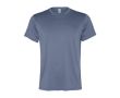 T-shirt de sport pour homme en polyester recyclé 100 g/m² Roly couleur bleu gris