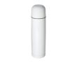 Thermos en acier inoxydable recyclé avec couvercle gobelet 750 ml couleur blanc