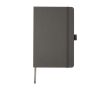 Carnet recyclé d'entreprise A5 avec pages lignées Marksman® Honhua couleur gris taupe