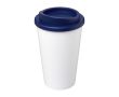 Verre en plastique avec double isolation 350 ml Takeaway Americano couleur bleu