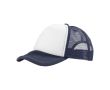 Casquette de style camionneur en polyester avec maille 100 g/m² Town couleur blanc