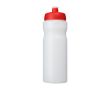 Gourde sportive de grande capacité avec embout 650 ml Baseline® Plus couleur blanc transparent