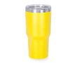 Gobelet isotherme en acier inoxydable couvercle doseur de 530 ml couleur jaune