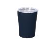Tasse isotherme acier inoxydable couvercle à pression  doseur 350 ml couleur bleu marine