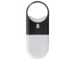 Distributeur de crème solaire avec poignée de transport, SPF30, 10ml couleur blanc/noir