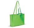 Sac de courses fabriqué en matériau recyclé RPET, 110 g/m² couleur vert lime