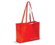 Sac de courses fabriqué en matériau recyclé RPET, 110 g/m² couleur rouge