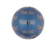 Chocolat en forme de boule avec emballage individuel avec logo 30g couleur bleu