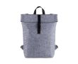 Sac à dos en feutre RPET avec poche intérieure pour ordinateur 15,6'' couleur gris