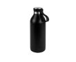 Gourde en acier inoxydable recyclé avec anse de maintien 500ml couleur noir