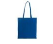 Sacs en coton colorés avec longues anses 105 g/m² Eco Color L couleur bleu roi