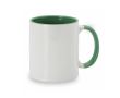 Tasse en céramique avec anse et intérieur coloré, 350 ml Sublim Color couleur vert