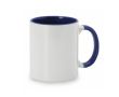 Tasse en céramique avec anse et intérieur coloré, 350 ml Sublim Color couleur bleu
