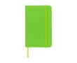 Carnets de poche en couleur vive A6, pages lignées Notes couleur vert lime
