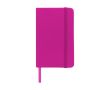 Carnets de poche en couleur vive A6, pages lignées Notes couleur fuchsia