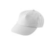 Casquette RPET avec fermeture à boucle couleur blanc