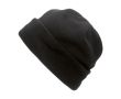Bonnet en laine polaire couleur noir