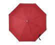 Parapluie pliant automatique avec housse couleur rouge