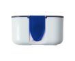 Boîte à lunch avec diviseur et support couleur bleu roi