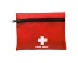 Trousse de secours avec divers accessoires couleur rouge