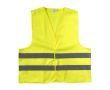 Gilet en polyester haute visibilité couleur jaune