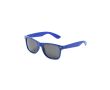 Lunettes de soleil en RPET avec verres noirs protection UV400 couleur bleu