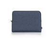Housse en RPET pour ordinateur avec intérieur entièrement rembourré couleur bleu marine