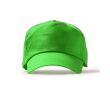 Casquette à 5 panneaux en coton avec œillets de ventilation 170 g/m² couleur vert