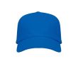 Casquette en coton avec velcro ajustable et œillets de ventilation couleur bleu roi