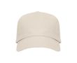 Casquette en coton avec velcro ajustable et œillets de ventilation couleur beige