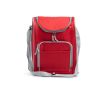 Glacière en polyester avec compartiment principal isotherme 15L couleur rouge