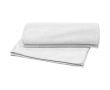 Serviette de bain et de plage en polyester et polyamide 280 g/m² couleur blanc