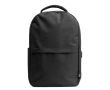 Sac à dos en polyester recyclé avec compartiment principal pour PC couleur noir