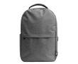 Sac à dos en polyester recyclé avec compartiment principal pour PC couleur gris