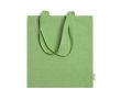 Sac en coton recyclé pour les courses avec poignées 120 g/m² couleur vert menthe