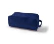 Sac à chaussures en polyester avec poignée de transport pratique couleur bleu marine