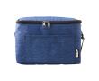 Sac isotherme en polyester pour 6 canettes avec sangle ajustable couleur bleu