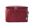 Sac isotherme en polyester pour 6 canettes avec sangle ajustable couleur rouge