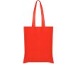 Sac non-tissé avec longues anses thermoscellées et résistance 6kg couleur rouge
