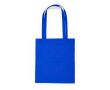 Tote bag en coton avec de longues poignées dans plusieurs couleurs couleur bleu roi