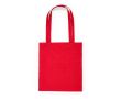 Tote bag en coton avec de longues poignées dans plusieurs couleurs couleur rouge