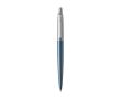 Stylo en acier inoxydable Parker Jotter Core, encre bleue couleur bleu ciel
