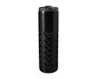 Verre thermique en acier inoxydable texturé, 460 ml couleur noir
