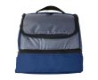 Sac isotherme en polyester avec glacière dans la partie inférieure couleur bleu ultramarine