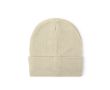 Bonnet en tricot extensible avec revers à personnaliser couleur naturel