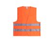 Gilet réfléchissant haute visibilité homologué pour adultes couleur orange