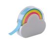 Distributeur en forme de nuage de ruban adhésif coloré couleur blanc