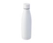 Bouteille en acier inoxydable avec bouchon à vis assorti 500ml couleur blanc