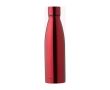Bouteille en acier inoxydable avec bouchon à vis assorti 500ml couleur rouge