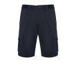 Bermuda en polyester et coton avec poches 250 g/m² Roly Vitara  couleur bleu marine